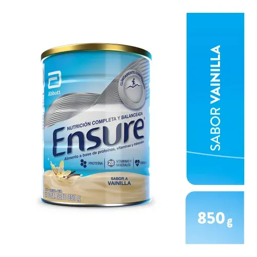 Complemento Ensure Sabor Vainilla Polvo - 850 g