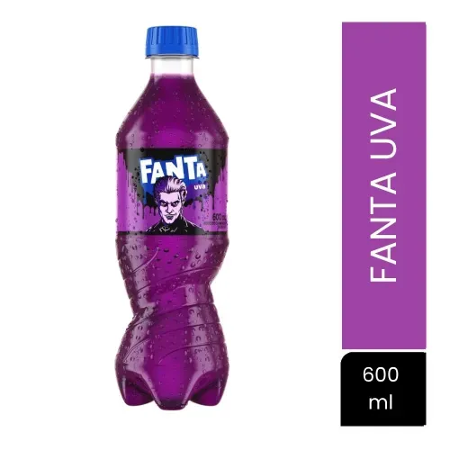 Gaseosa Fanta Uva - 600 ml