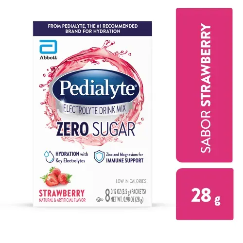 Pedialyte Zero Sugar Fresa