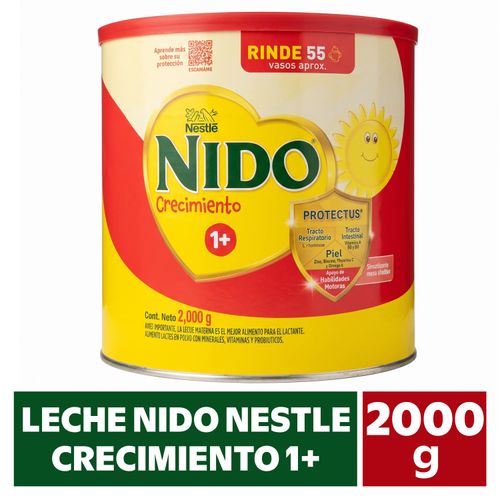Leche Nido 1 Mas Lata 2000gr