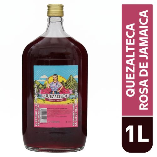 Licor Quezalteca sabor Jamaica - 1000 ml