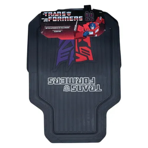 Juego Alfombras Transformers para vehículo - 4 Pzas