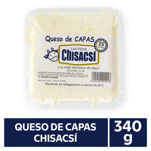Queso de capas Chisacsi - 340 g