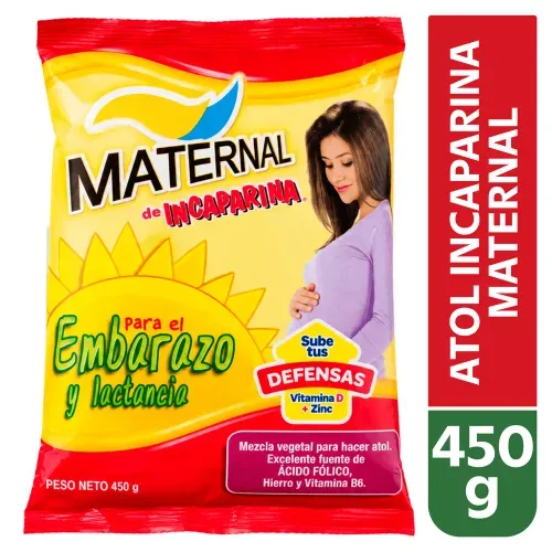 Mezcla vegetal para atol Incaparina maternal - 450 g