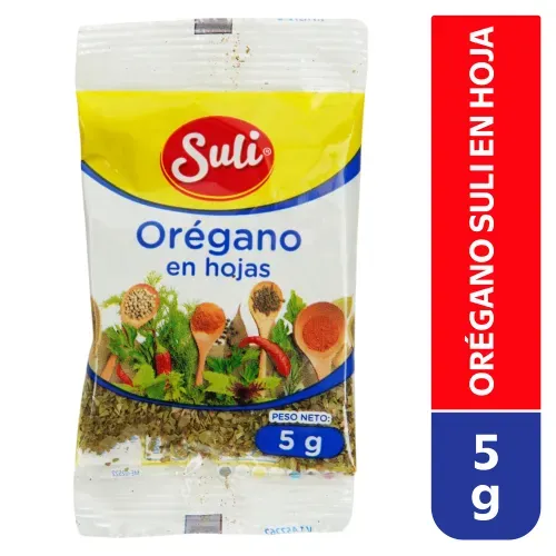 Oregano En Hojas Suli 5g