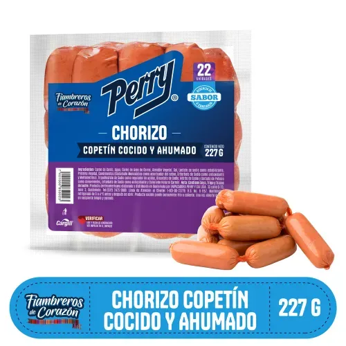 Chorizo Extremeño Perry Cocido y Ahumado - 227 G