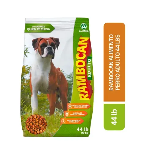 Alimento Rambocan Perro Adulto - 44 lbs