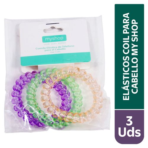Elásticos coil My Shop 3 pack