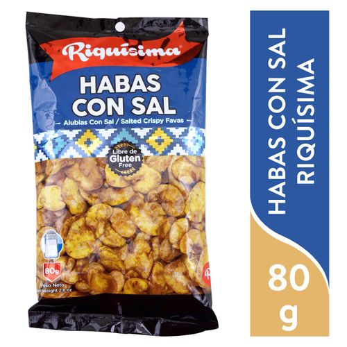Habas Riquísima con Sal - 80 g