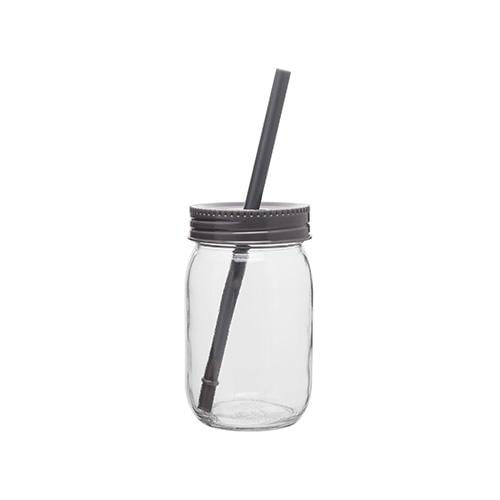 Ms Mason Jar Negro Frases 16 Oz