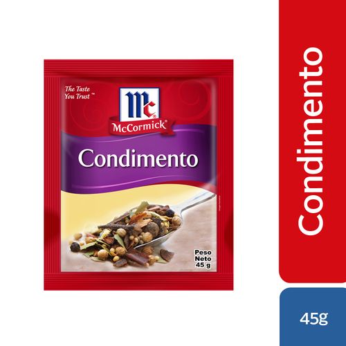 Condimento Mccormick Refill Pack - 45 g