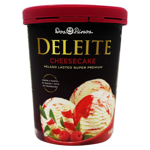 Helado Dos Pinos Deleite Cheesecak - 565gr 19,9oz