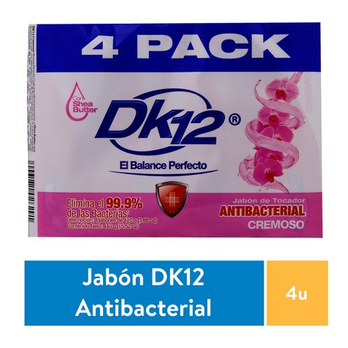 4 Pack Jabón Tocador Dk12 Cremoso 440gr