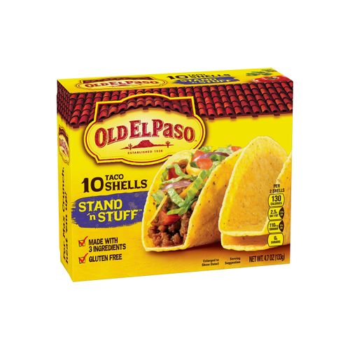 Taco Old El Paso Shells Libre de Gluten - 133 g