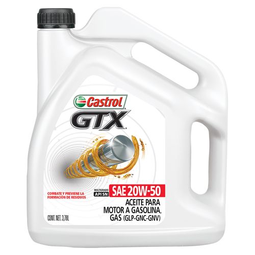 Lubricante  Aceite Castrol Gtx 20W50 Gl