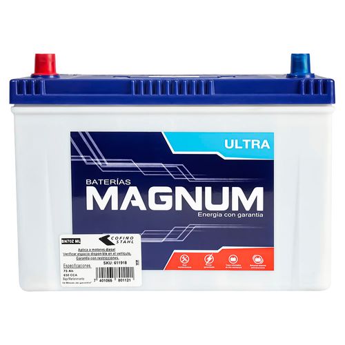 Bat Auto Magnum Ultra 630 Cca 15 Placas