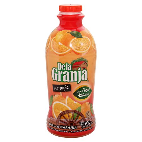 Jugo De La Granja Naranja C Pulpa 990Ml