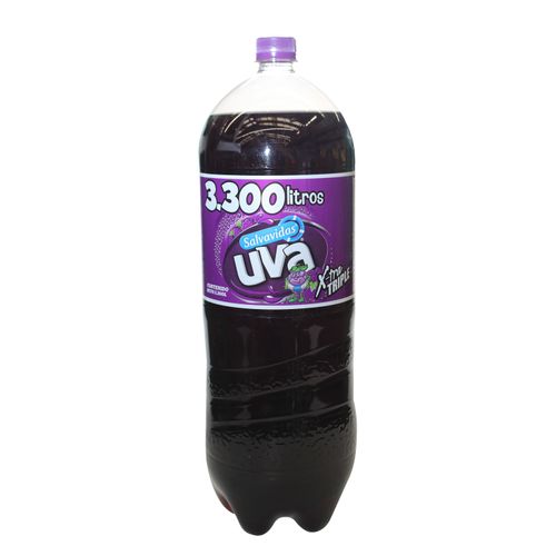 Gaseosa Salvavidas Sabor Uva 3300Ml