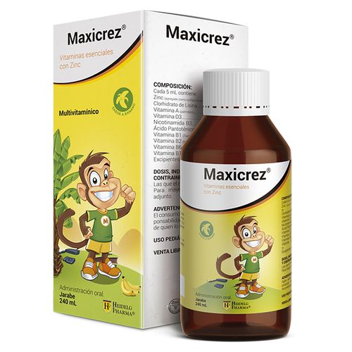 Maxicrez Jarabe 240Ml Una Caja
