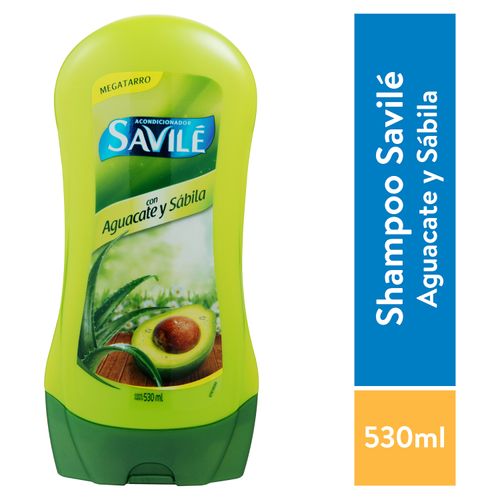 Acondicionador Savilé Aguacate Y Sábila - 530ml