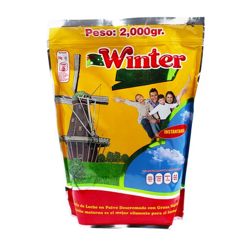 Bebida Winter Lactea En Polvo - 2000gr