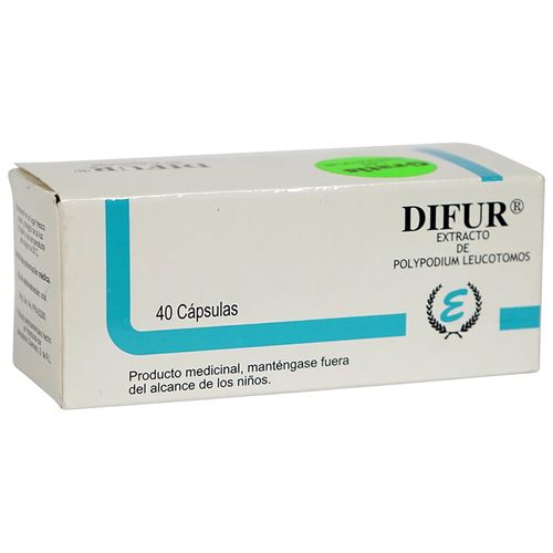 Difur Intecfa 120Mg X 40 Cápsulas