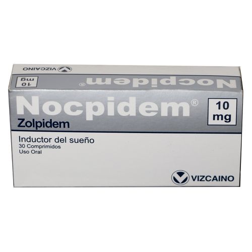Nocpidem 10Mg 30Tabletas Una Caja