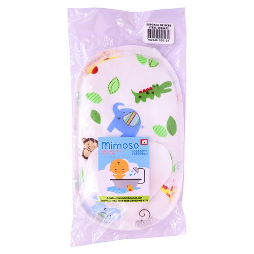 Esponja Fresska Baño Bebe Mesh Mimoso - 1 Unidad