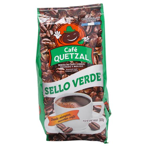 Café  Quetzal Tostado Y Molido - 300 g