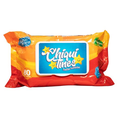 Toalla Humeda Chiquitines Value - 80 Unidades