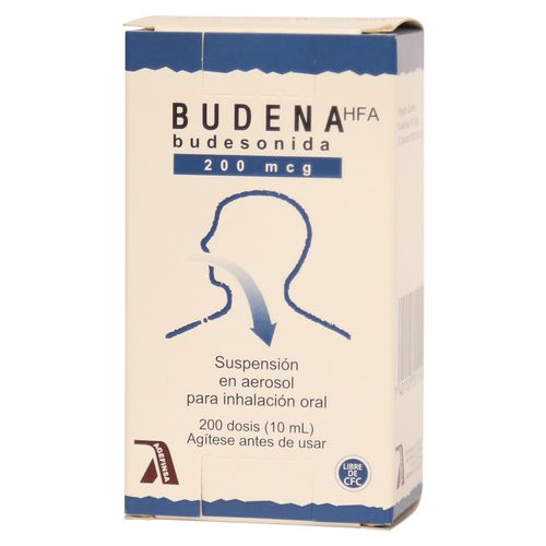 Budena 200Mcg Inhalador 200 Dosis Una Caja-Precio indicado por corticosteroidesxx