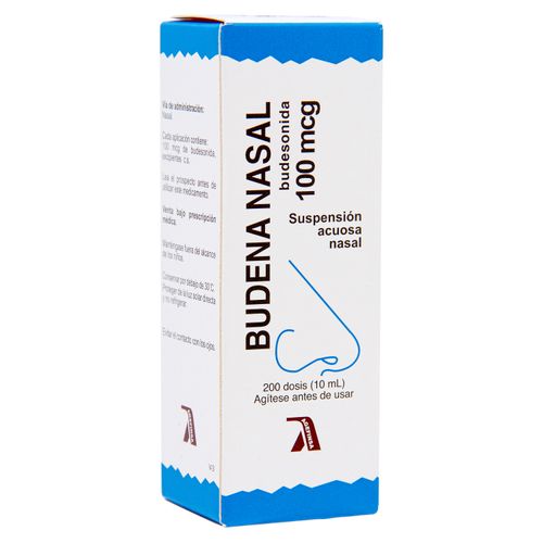 Budena 100Mcg Suspensiîn Nasal 200 Dosis Una Caja-Precio indicado por corticosteroidesxx