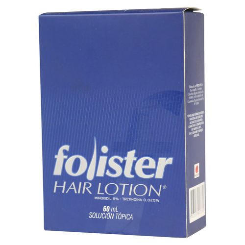 Loción Capilar Folister  2.5Mg/5Ml 60 ml