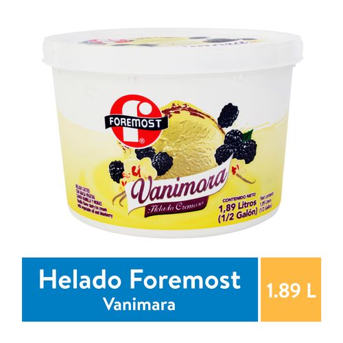 Helado Foremost Vainilla Mora - 1890gr