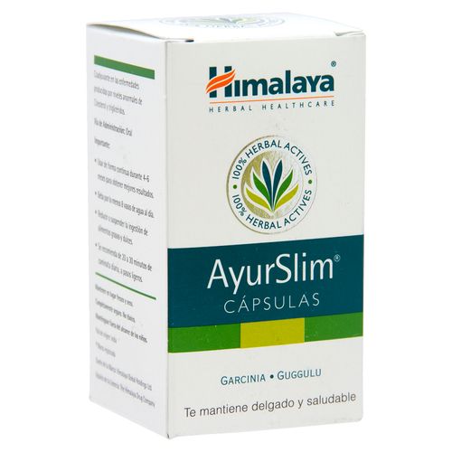 Ayur Slim 60 Capsulas Una Caja