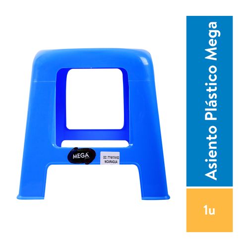 Megaplast Banco Plástico Junior Celeste