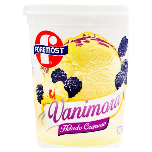 Helado Foremost Vainilla Mora - 1000Gr