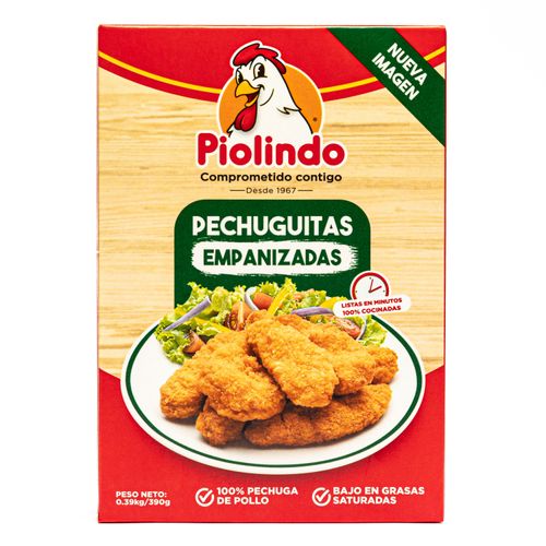 Pechuguitas Piolindo Empaniz Pollo - 390 g