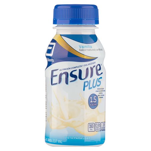 Complemento Alimenticio Ensure Vainilla -  237ml