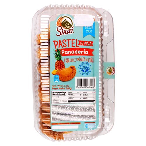 Pastelito Piña Sinai Blister 8U