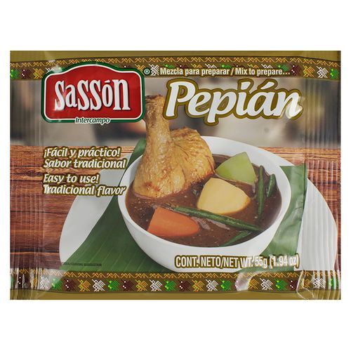 Mezcla Sasson Para Preparar Pepian - 55gr