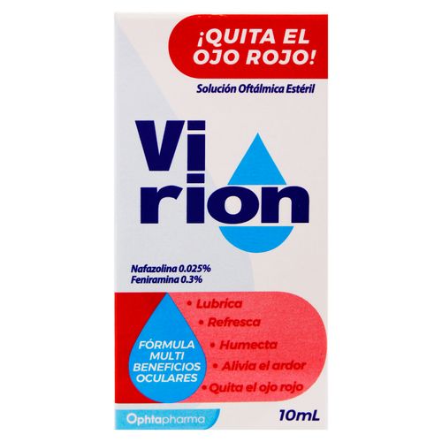 Virion Diquiva Colirio Esteril Ophtapharma -10ml
