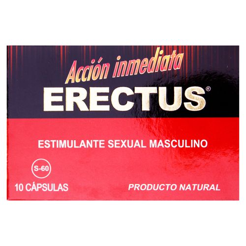 Santa Fe Estimulante Erectus Sexual - 10 Capsulas