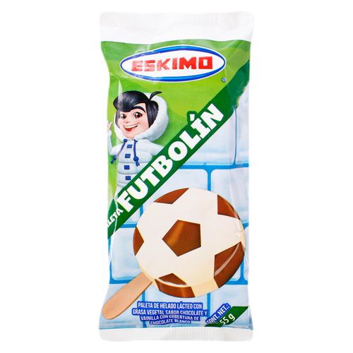 Paleta Eskimo Futbolin Chocola Vain 48Gr