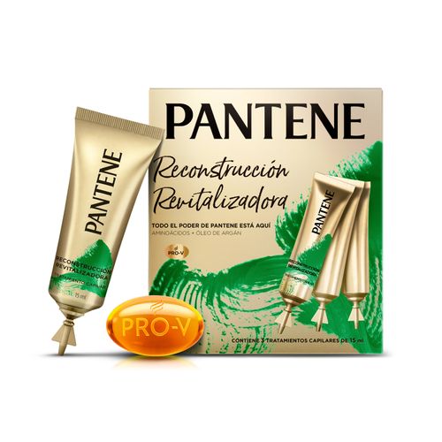 Tratamientos Capilares Pantene Pro-V Reconstrucción Revitalizadora - 3 Unidades