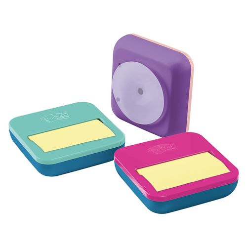Dispensador Notas Post It Colores - 1Ud