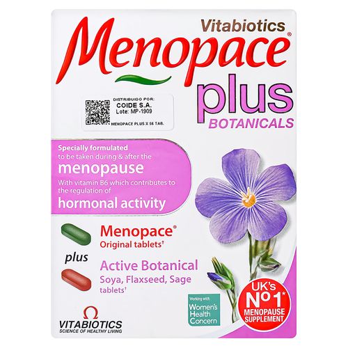 Menopace Plus 56 Tabletas Una Caja