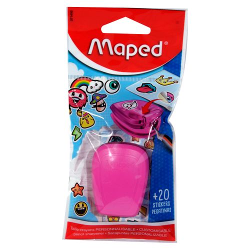 Sacapuntas Maped con stickers para personalizarlo