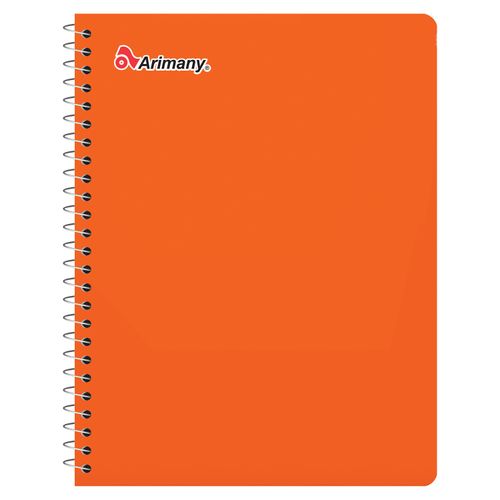 Cuaderno Arimany espiral universitarios  colores surtidos - 100 hojas