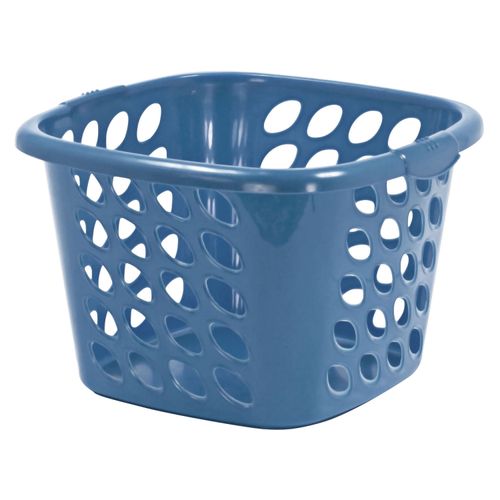 Canasta Cuadrada Guateplast 22L Blu